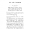 On the Locality of Representations