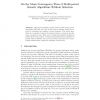 On the Mean Convergence Time of Multi-parent Genetic Algorithms Without Selection