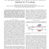 On the Performance of OFDM in Zero-IF Receivers Impaired by Tx Leakage