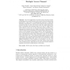 On the Performance of Single LDGM Codes for Iterative Data Fusion over the Multiple Access Channel