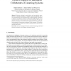 On the Prospects of Intelligent Collaborative E-learning Systems