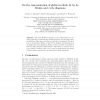 On the Representation of Gliders in Rule 54 by De Bruijn and Cycle Diagrams