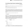 On the Robust Single Machine Scheduling Problem