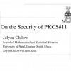 On the Security of PKCS#11