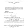 On the steepest descent algorithm for quadratic functions