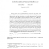 On the Tractability of Maximal Strip Recovery
