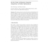 On the Value of Objective Function Adaptation in Online Optimisation