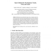 Open Collaborative Development: Trends, Tools, and Tactics