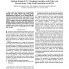 Optimal Design of SVC Damping Controllers with Wide Area Measurements Using Small Population based PSO
