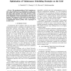 Optimisation of maintenance scheduling strategies on the grid