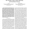 Optimizing the HW/SW boundary of an ECC SoC design using control hierarchy and distributed storage
