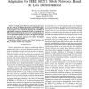 Optimizing Throughput with Carrier Sensing Adaptation for IEEE 802.11 Mesh Networks Based on Loss Differentiation