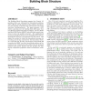 Overcoming hierarchical difficulty by hill-climbing the building block structure