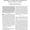 Parallel, Massive Processing in SuperMatrix - a General Tool for Distributional Semantic Analysis of Corpus