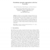 Parallelism Granules Aggregation with the T-System