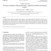 Parameter ranking by orthogonalization - Applied to nonlinear mechanistic models