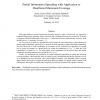 Partial information spreading with application to distributed maximum coverage