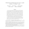 Partitioning multi-dimensional sets in a small number of "uniform" parts