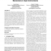 Passive verification of the strategyproofness of mechanisms in open environments