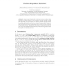 Pattern Repulsion Revisited