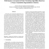 Performance Assessment of Some Clustering Algorithms Based on a Fuzzy Granulation-Degranulation Criterion