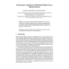 Performance Comparison of Distributed Object Server Implementation