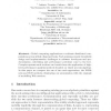Performance Evaluation for Global Computation