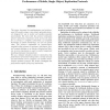 Performance of Mobile, Single-Object, Replication Protocols