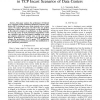 Performance of Quantized Congestion Notification in TCP Incast Scenarios of Data Centers