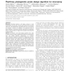 PhylArray: phylogenetic probe design algorithm for microarray