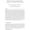 PMaude: Rewrite-based Specification Language for Probabilistic Object Systems