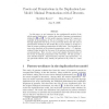 Posets and Permutations in the Duplication-Loss Model: Minimal Permutations with d Descents