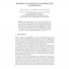 Possibilities and Limitations of Modeling Trust and Reputation