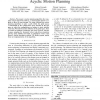 Potential field guide for humanoid multicontacts acyclic motion planning