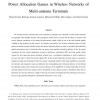 Power Allocation Games in Wireless Networks of Multi-antenna Terminals
