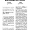 Power-aware communication optimization for networks-on-chips with voltage scalable links