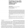 Practical key-recovery attack against APOP, an MD5-based challenge-response authentication