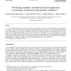 Predicting causality ascriptions from background knowledge: model and experimental validation