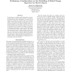 Preliminary considerations on the modelling of belief change operators by metric spaces