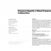Presence disparity in mixed presence collaboration