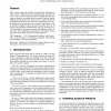 Preset based interaction with high dimensional parameter spaces