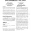 Privacy-Enhanced Reputation-Feedback Methods to Reduce Feedback Extortion in Online Auctions