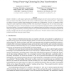 Privacy Preserving Clustering by Data Transformation