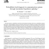 Probabilistic fault diagnosis in communication systems through incremental hypothesis updating