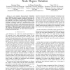 Probabilistic Search in P2P Networks with High Node Degree Variation