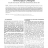 Probabilistic Topic Models for Learning Terminological Ontologies