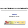 Processor Verification with hwBugHunt
