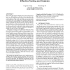 Profile-guided program simplification for effective testing and analysis