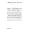 Programming interfaces and basic topology