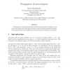 Propagation of Mean Degrees